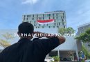 Rayakan HUT Ke-77 RI, ASTON Sidoarjo Kibarkan Bendera Merah Putih Sepanjang 17 Meter