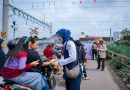 Tingkatkan Keselamatan, KAI Commuter Rutin Lakukan Sosialisasi Tertib Lalu Lintas Di Perlintasan Sebidang